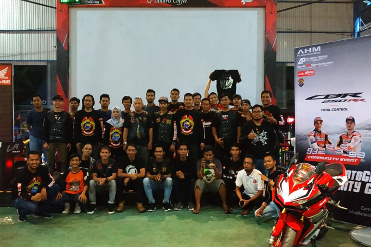 Nonton bareng MotoGP dan community gatering Honda Anper