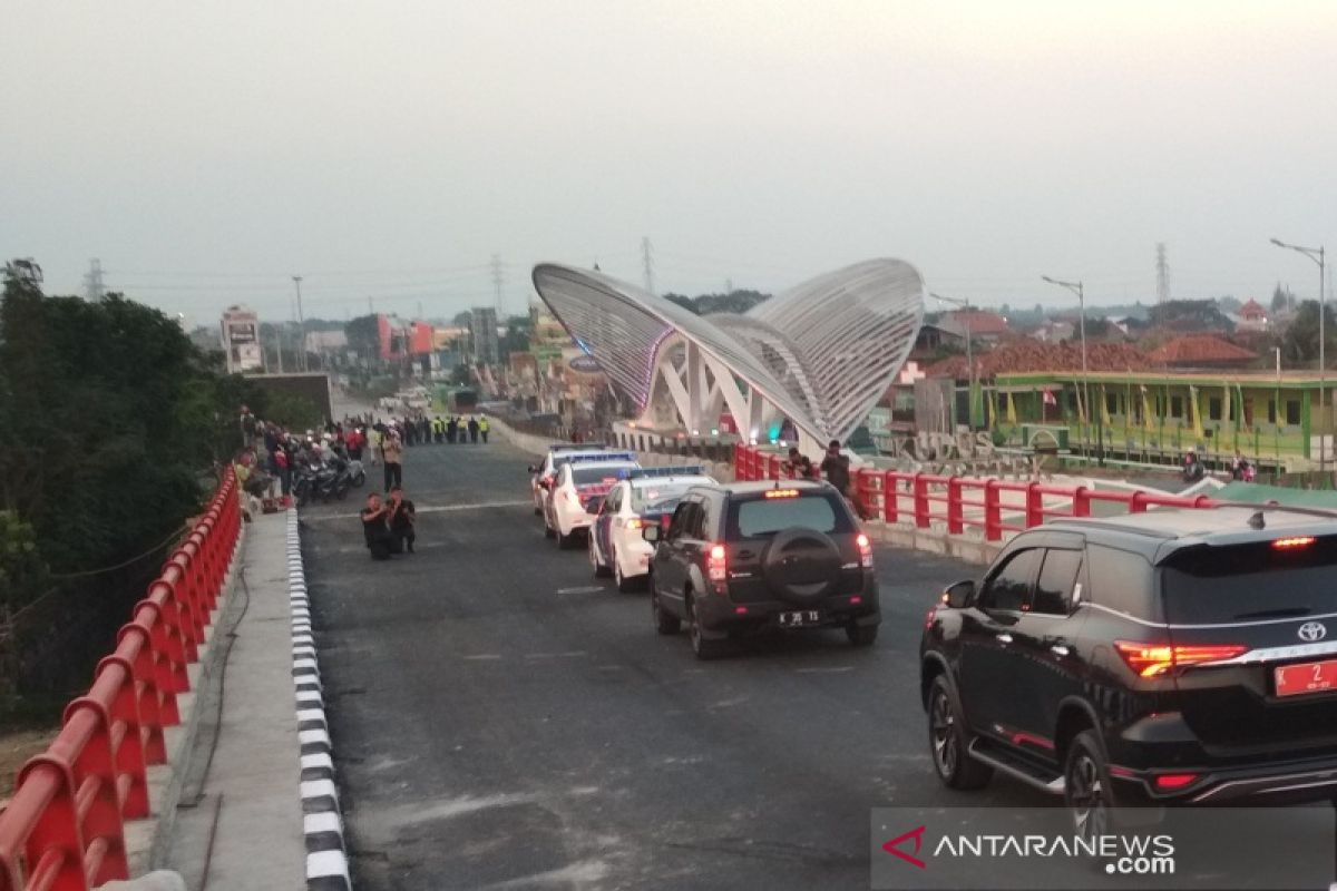 Jembatan Tanggulangin aman pascagempa Kudus