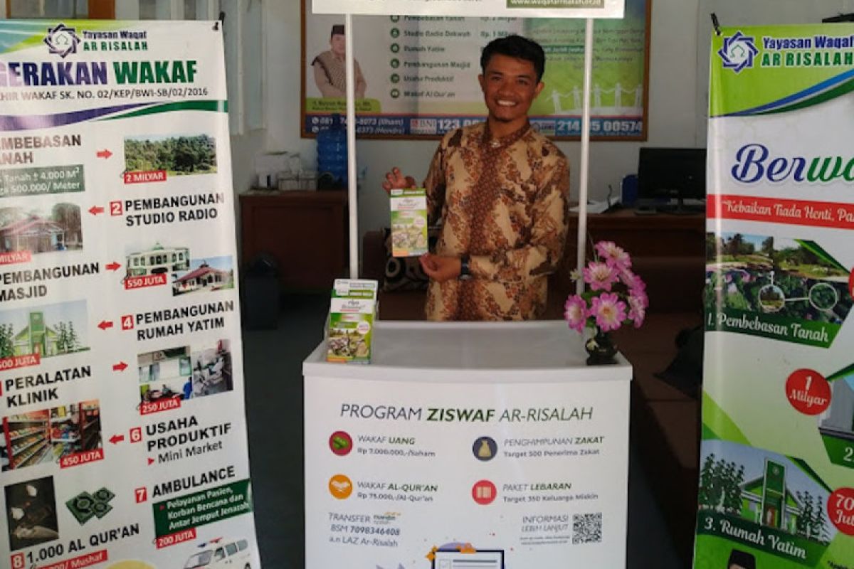 Badan Wakaf Ar Risalah buka stand di Basko