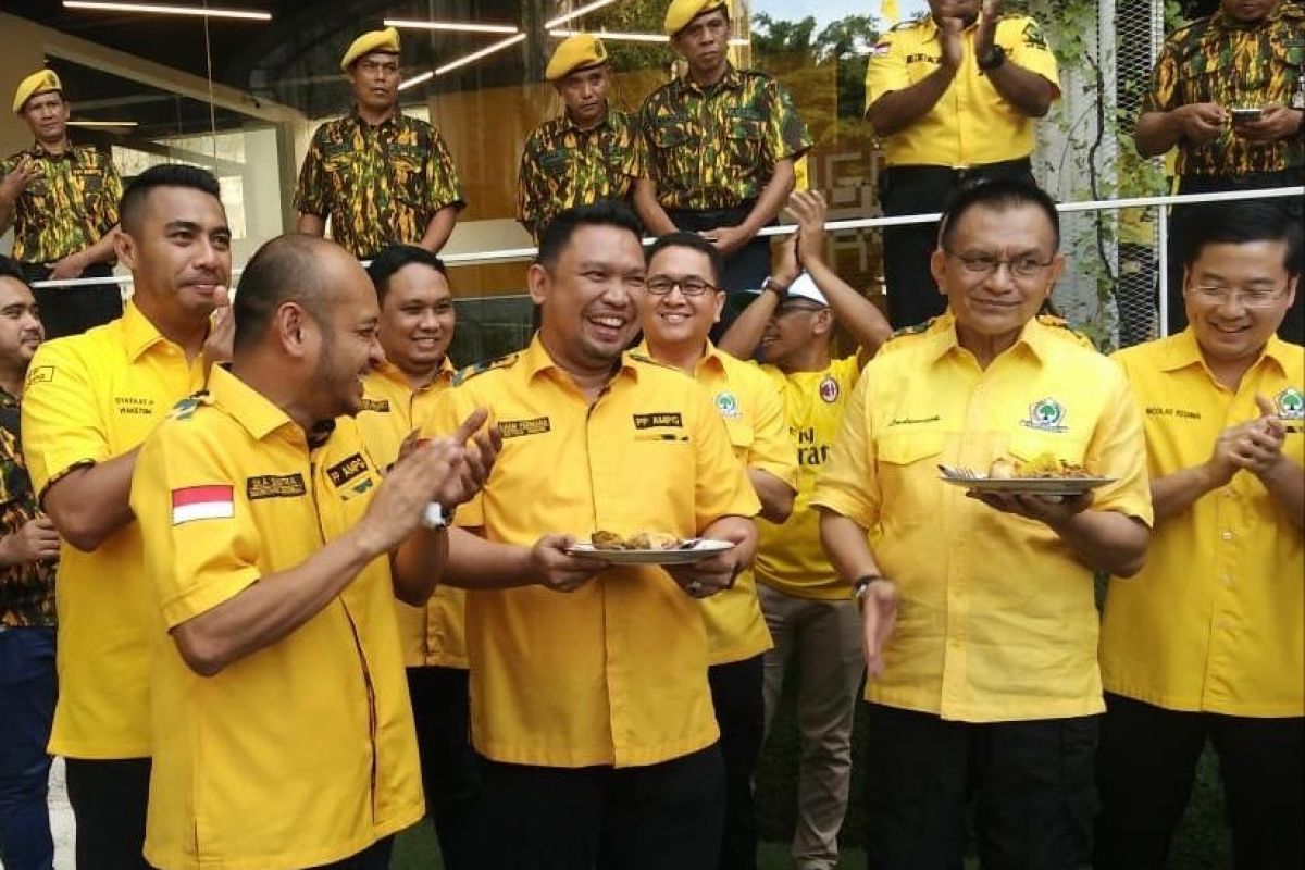 Organisasi sayap Golkar ini dukung Airlangga Hartarto