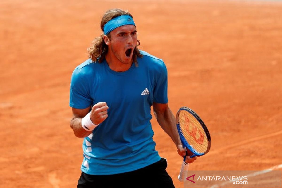 Tsitsipas petenis Yunani pertama ke 16 besar Perancis Open