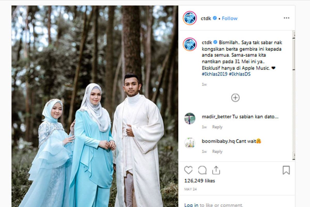 Rayakan Idul Fitri, tiga penyanyi ini luncurkan lagu "Ikhlas"