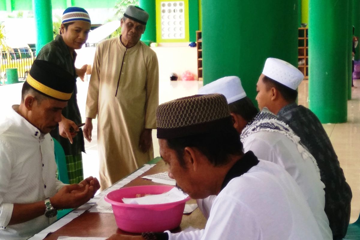 Mesjid Agung Istiqomah Bengkalis buka konter zakat fitrah