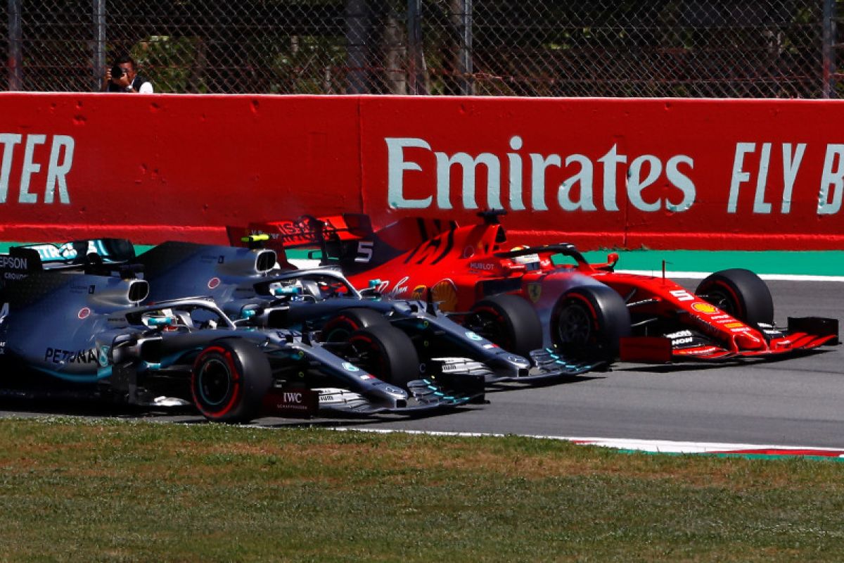 Vettel pastikan Ferrari punya trik di GP Kanada