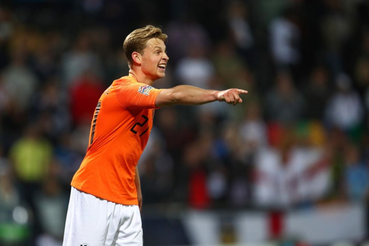 De Jong waspadai Ronaldo jelang final UEFA Nations League