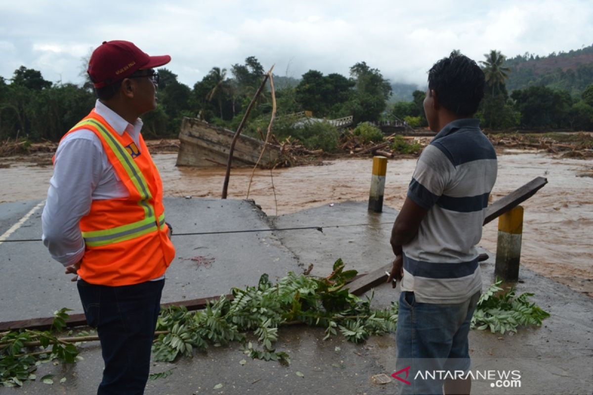 Sungai Dampala Morowali belum bisa dijinakkan, Bahodopi masih terisolir