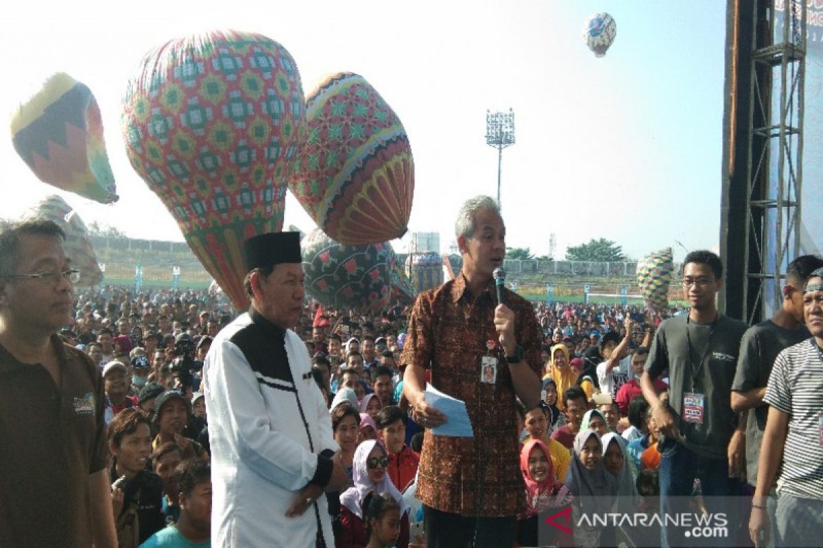 Ganjar: Tak ada kompromi bagi pelepas balon liar