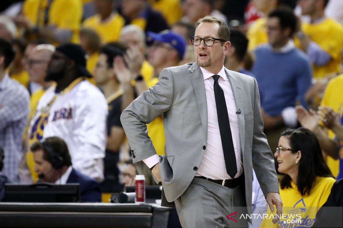 Mantan pelatih Raptor Nick Nurse sepakat tangani 76ers