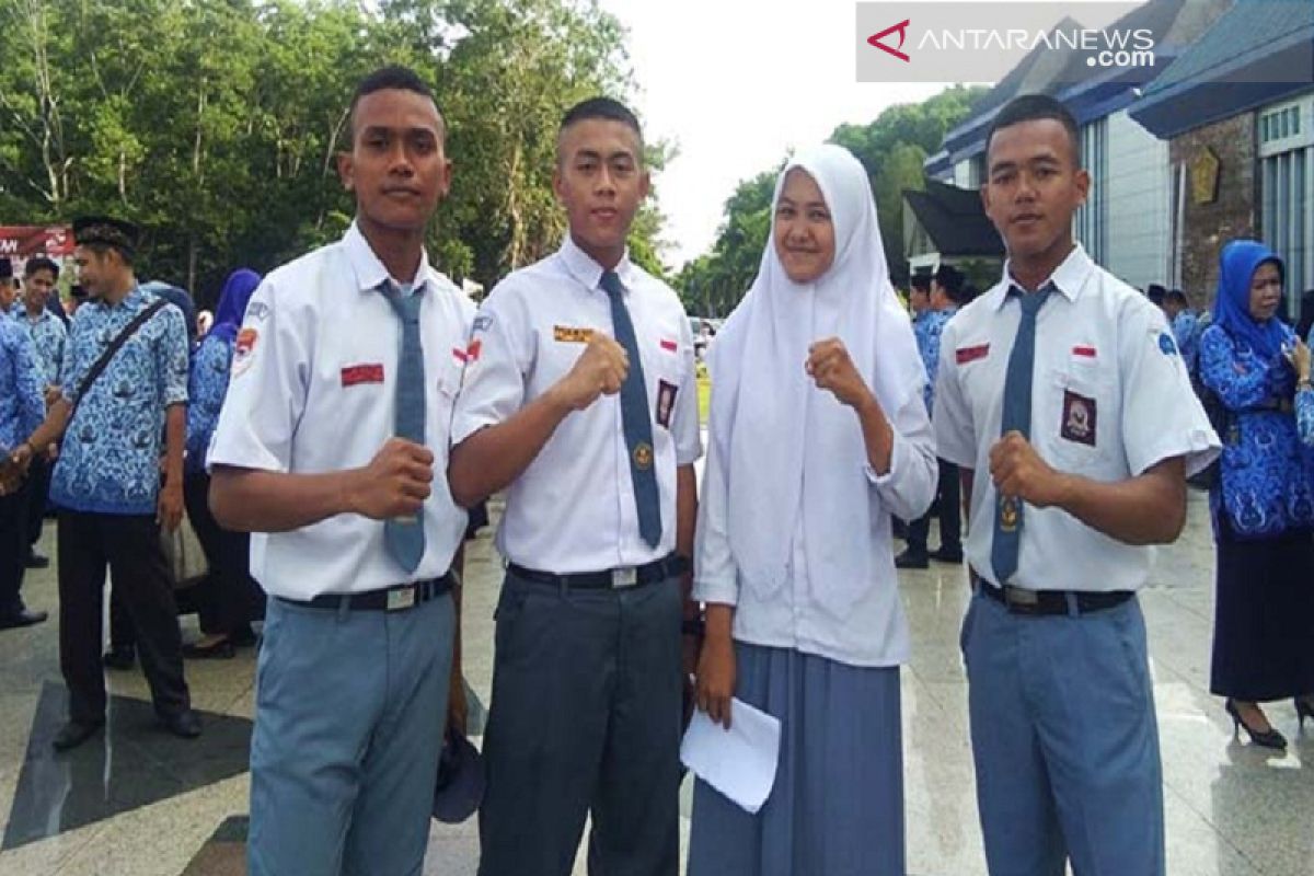 Arif dan Lestari wakili Sultra Paskibraka Nasional