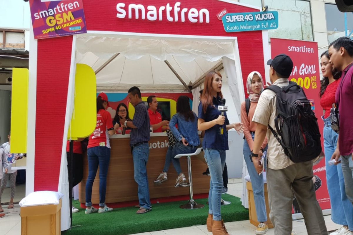 Layanan streaming Smartfren paling banyak diminati