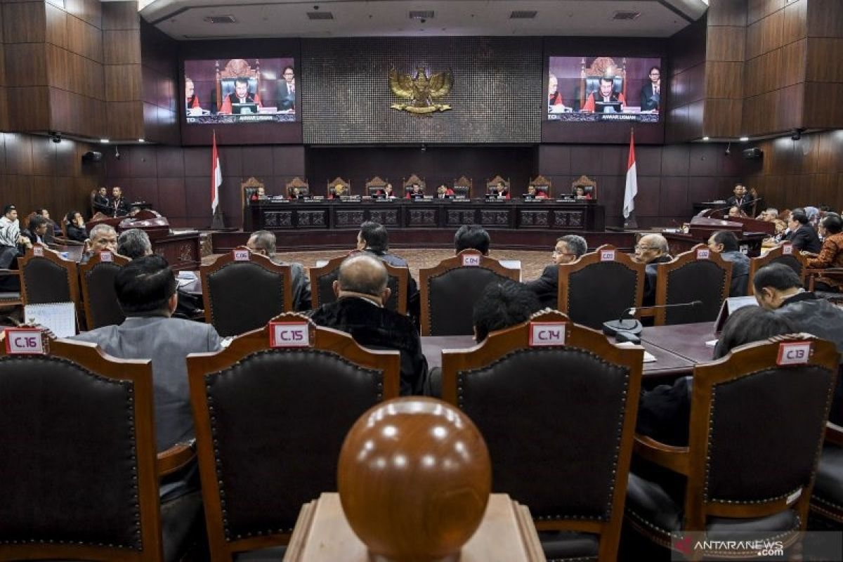 MK akan gelar sidang ketiga sengketa Pilpres 2019 Rabu pagi