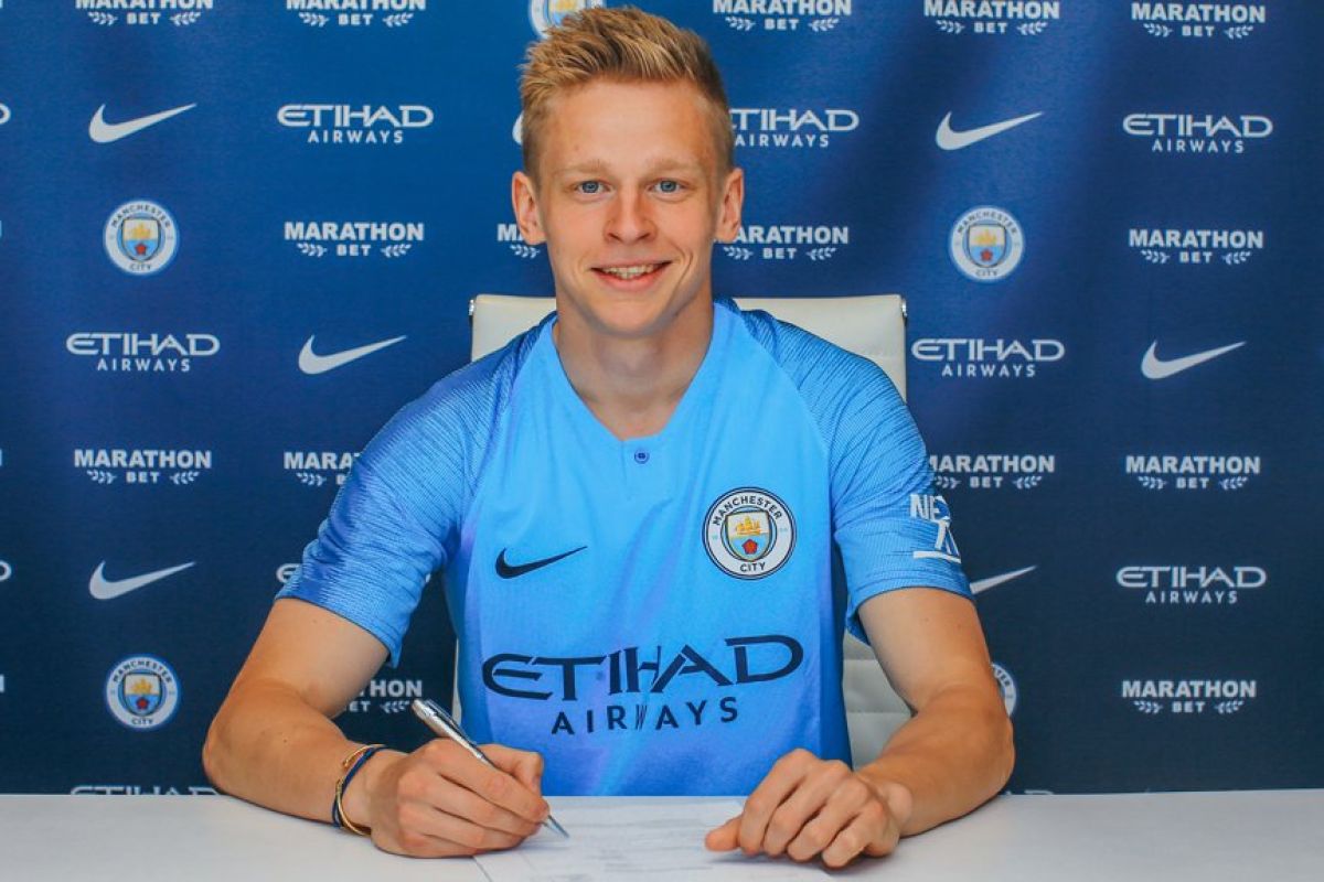 Zinchenko teken kontrak berdurasi tiga tahun di City