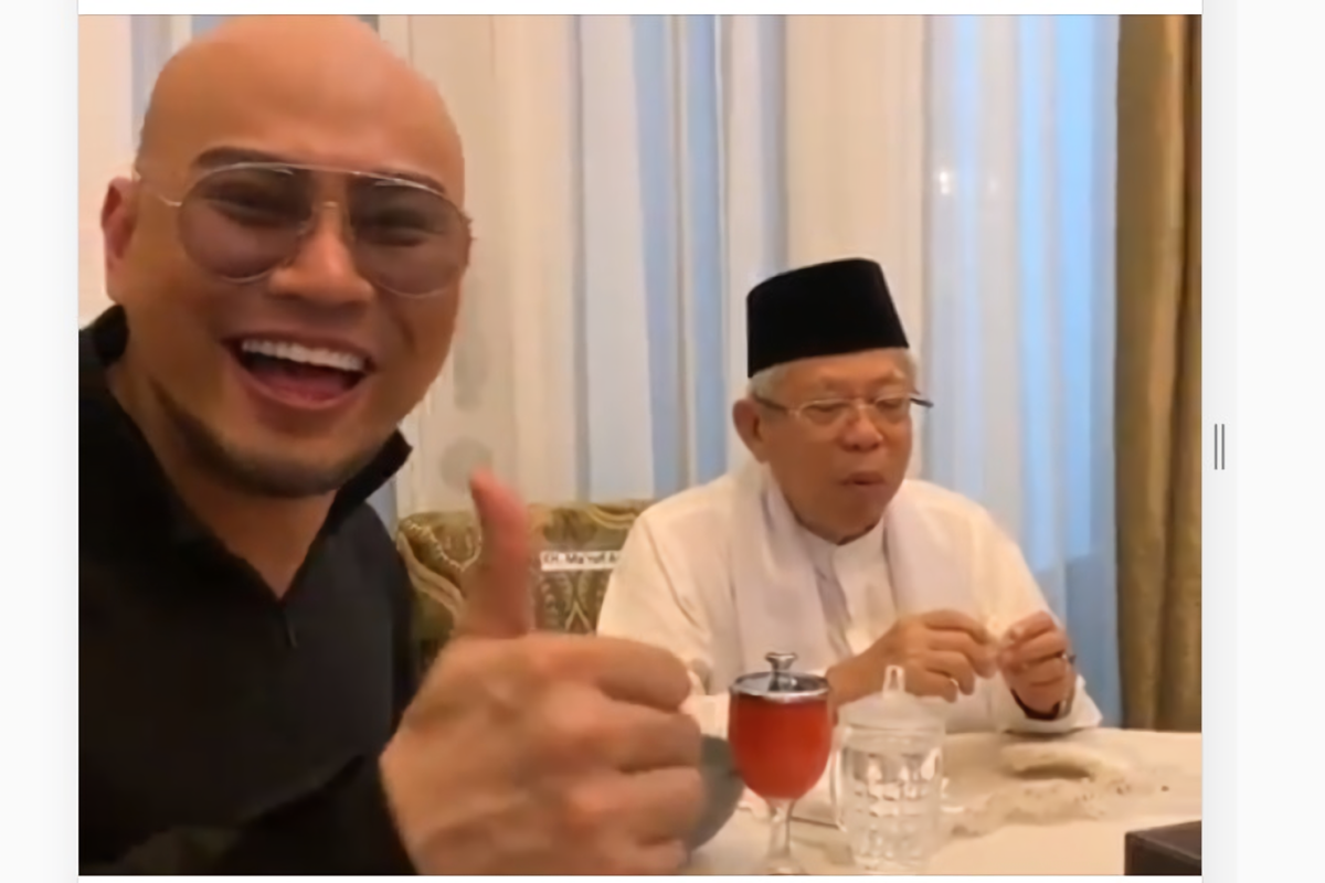 Berikut nama islami Deddy Corbuzier pemberian Ma'ruf Amin