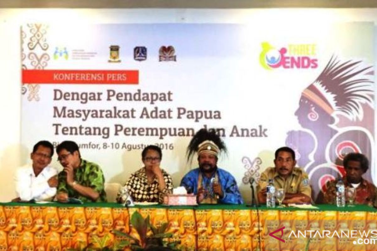 Tokoh adat-agama Papua didorong ikut peran lindungi perempuan-anak