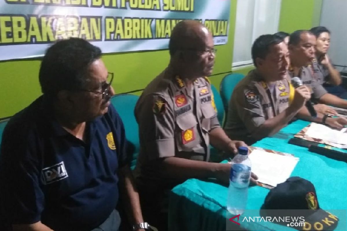 Polres Binjai tahan tiga orang dalam kebakaran pabrik korek api di Langkat