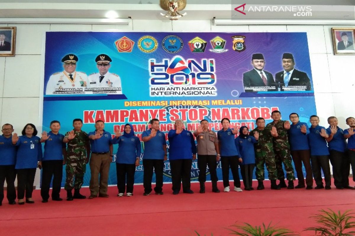 Peringati HANI 2019, BNNP gelar desiminasi  kampanye stop narkoba