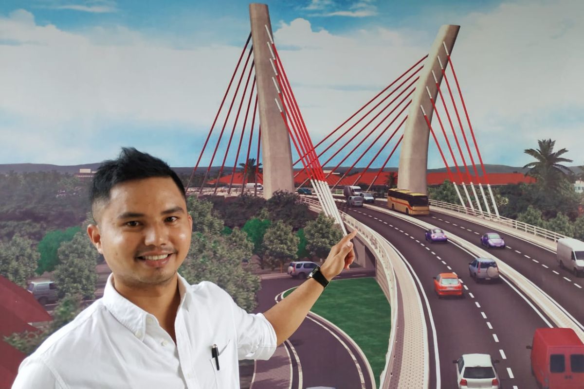 Jembatan Sei Alalak Bakal Menjadi Jembatan Melengkung Pertama Di Indonesia Antara News