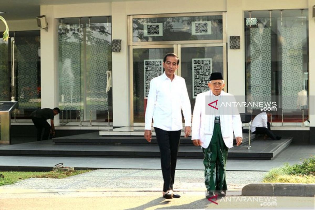 Jokowi ajak Prabowo-Sandi bersama-sama bangun negeri