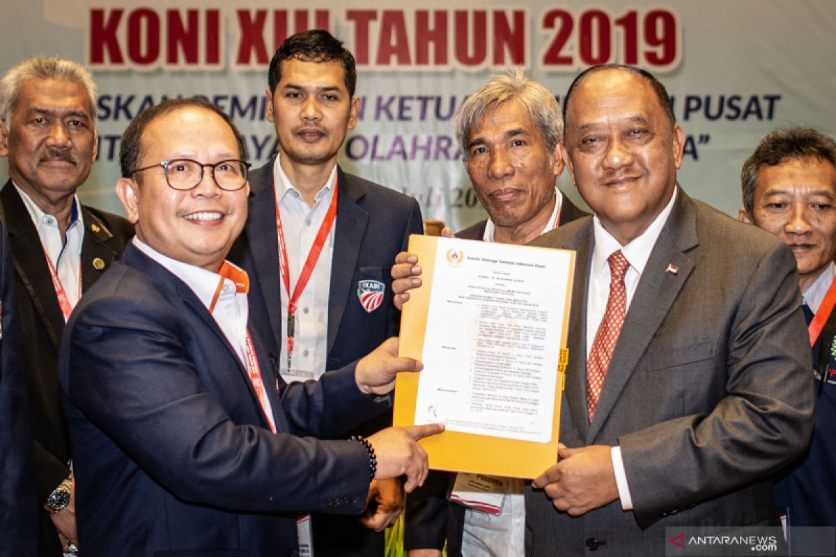 Marciano Norman terpilih jadi Ketum KONI periode 2019-2023