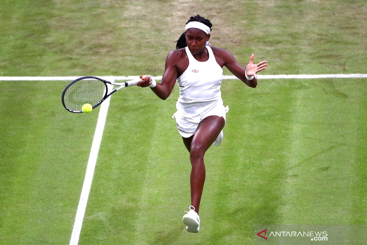 Rybarikova korban kedua petenis muda Gauff di Wimbledon