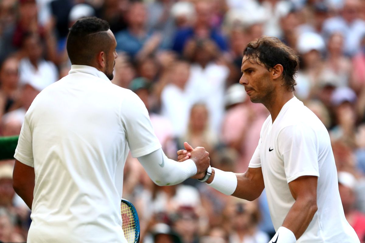 Rafael Nadal bungkam Nick Kyrgios babak kedua Wimbledon