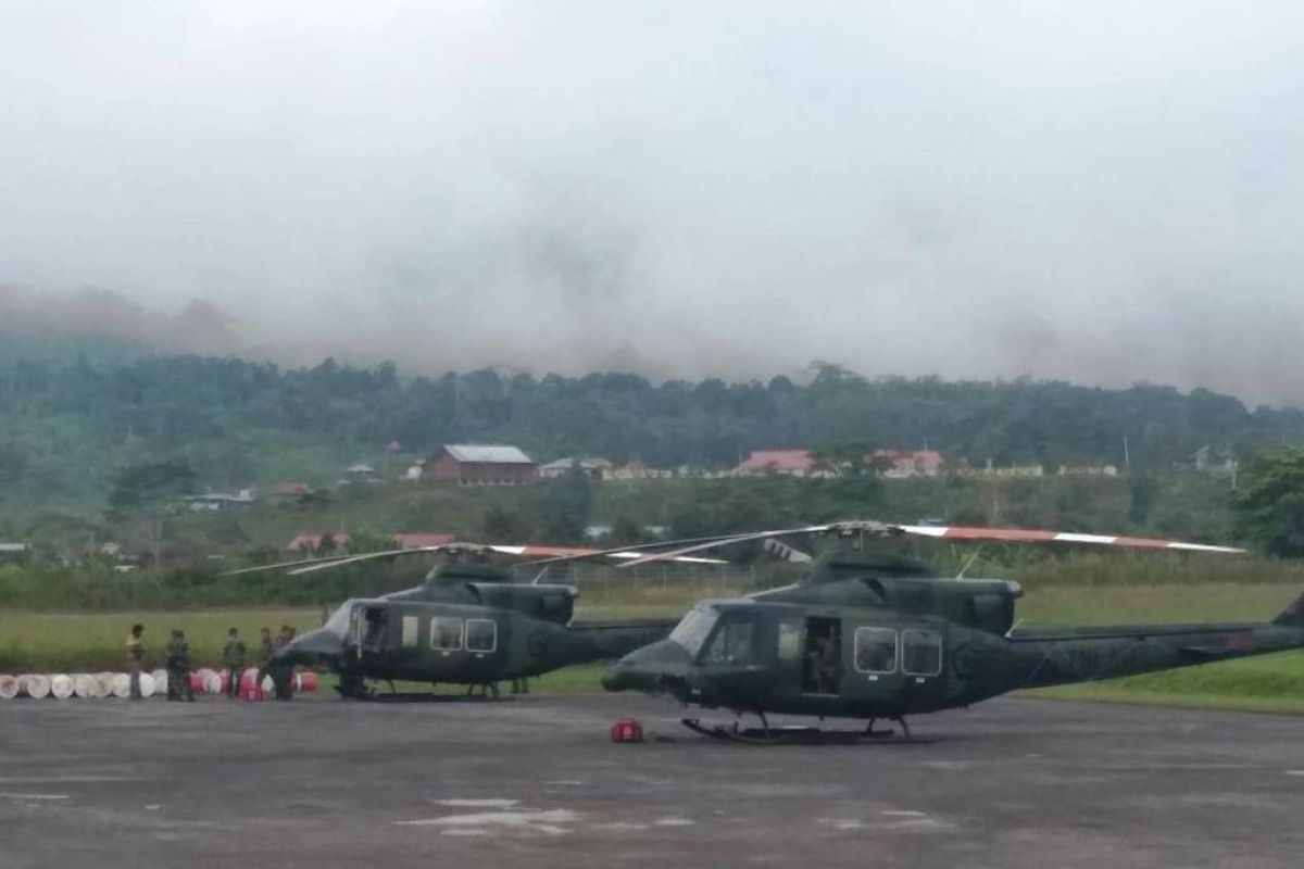 Hingga hari ke-8 Heli MI 17 belum ditemukan