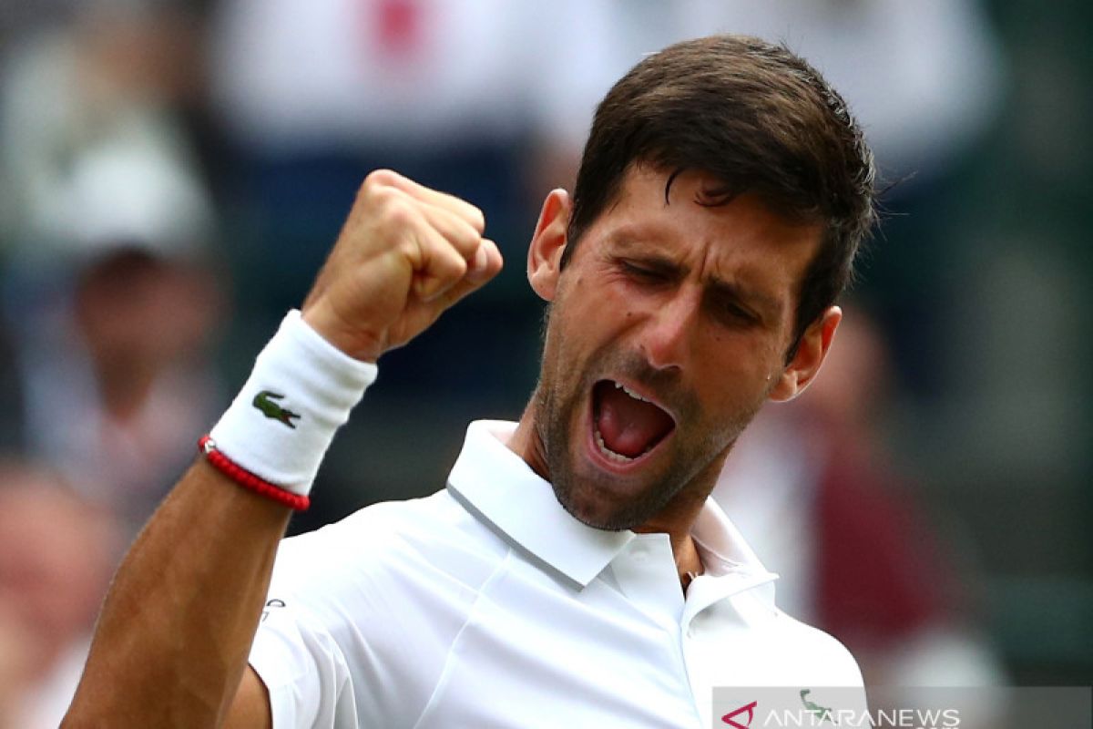 Djokovic melaju ke 16 besar Wimbledon