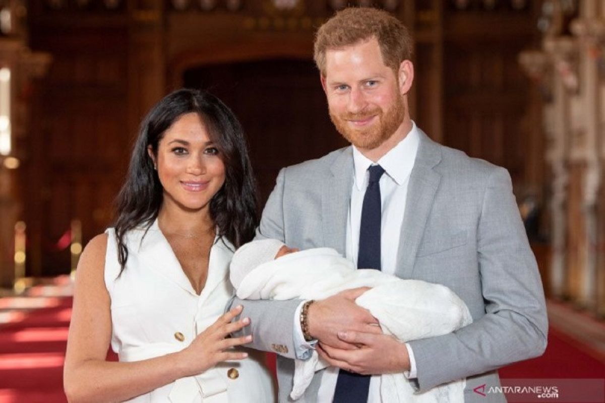 Serba-serbi pembaptisan Archie Harrison, putra sulung Pangeran Harry dan Meghan Markle