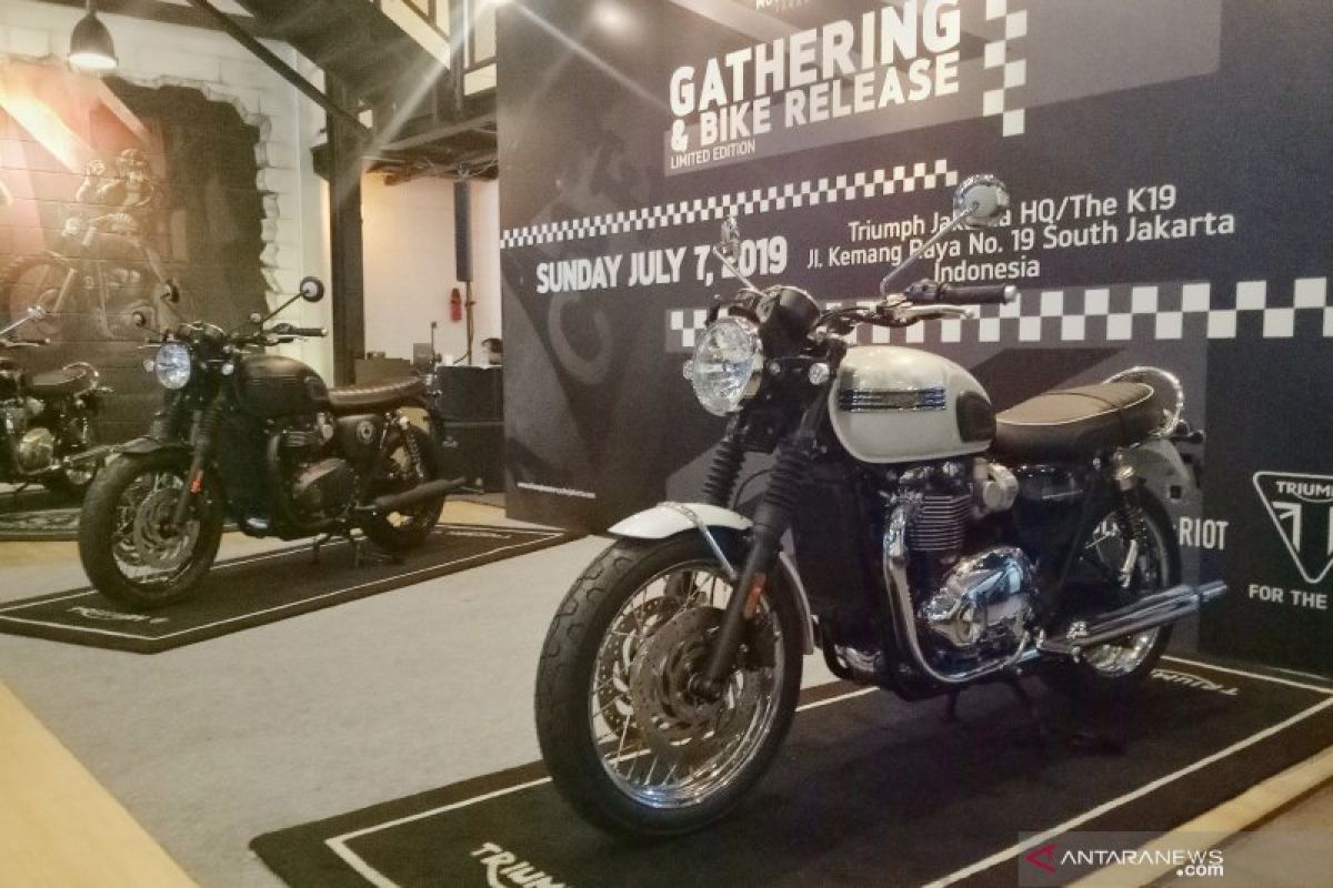 Triumph edisi terbatas ini dibanderol Rp500 juta