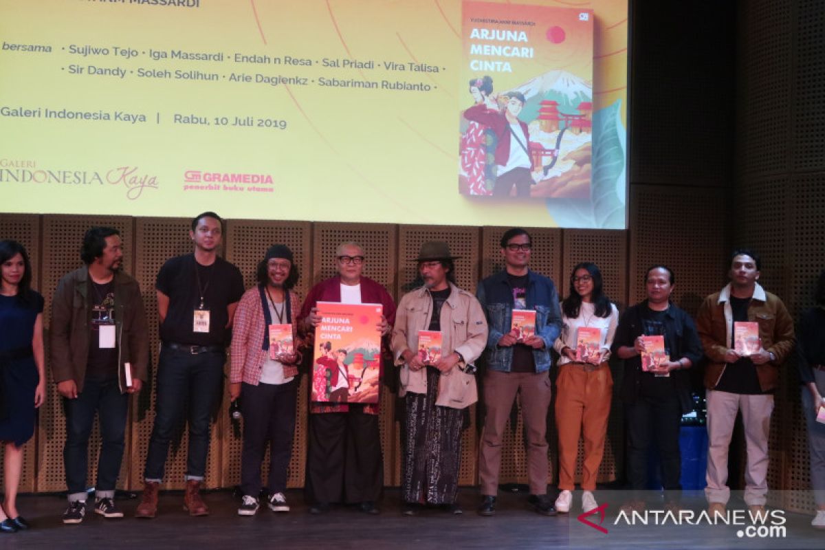 Novel "Arjuna Mencari Cinta" kembali diluncurkan dalam versi komplet