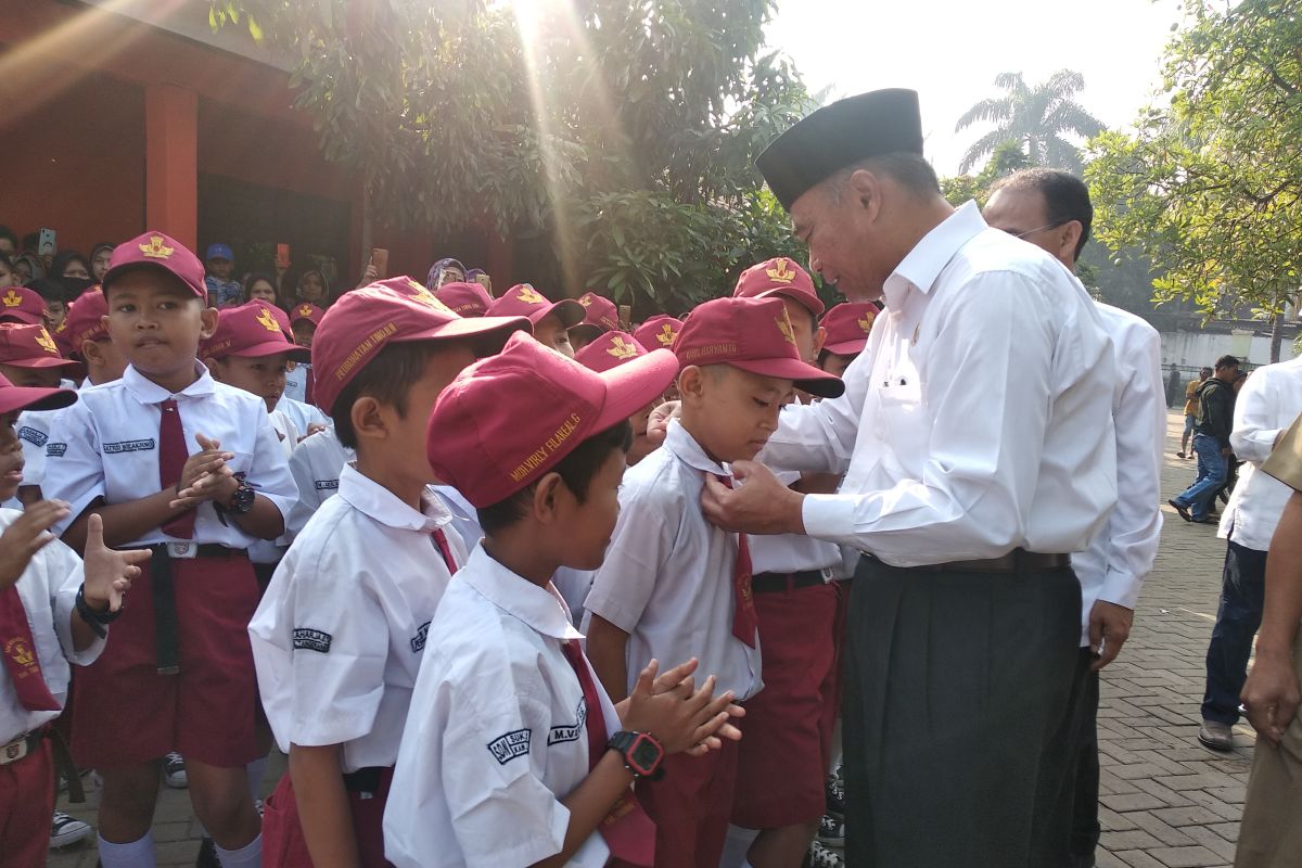 Hari pertama sekolah, Mendikbud minta sekolah ciptakan rasa nyaman