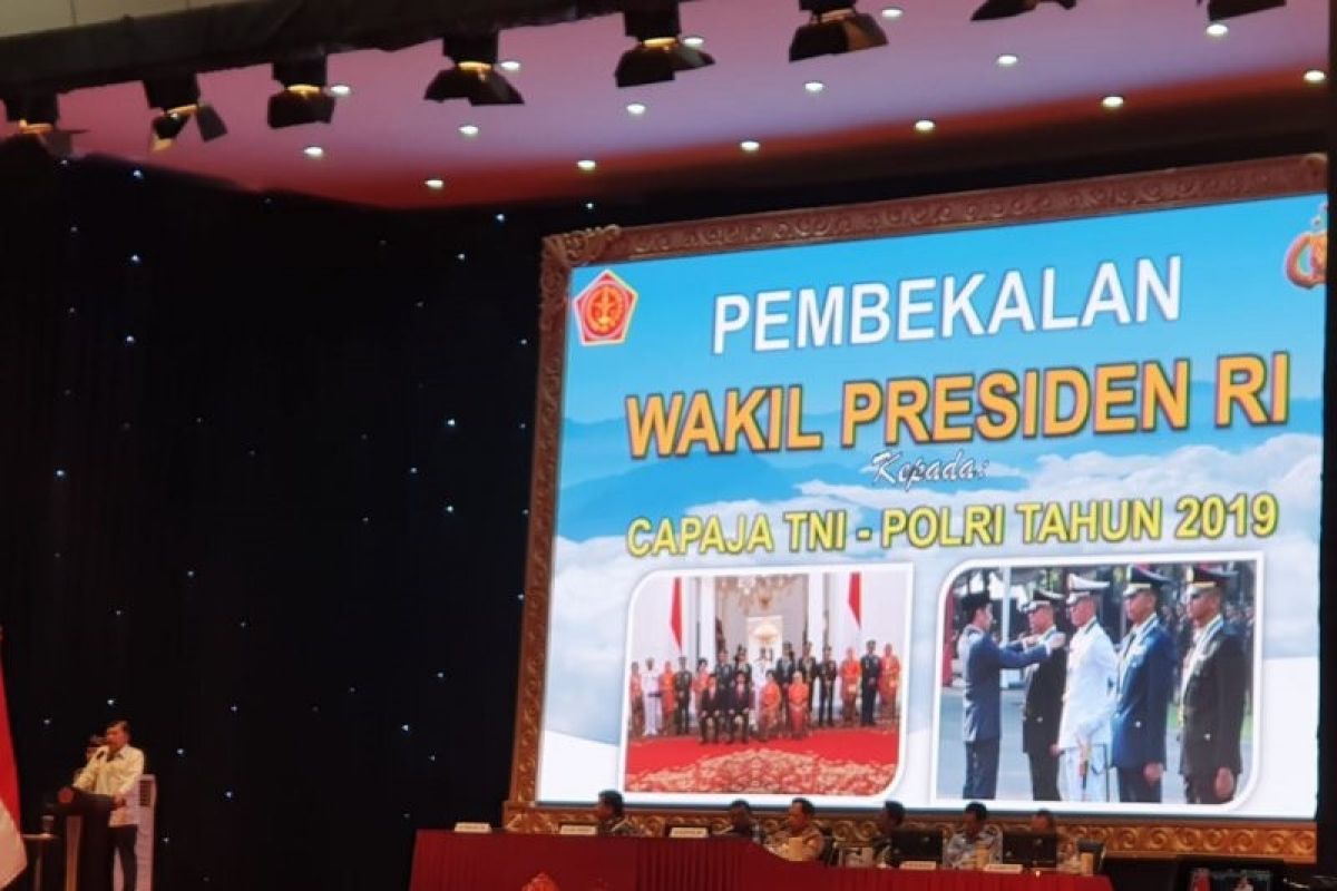 Wapres Jusuf Kalla apresiasi atas kebesaran hati Jokowi dan Prabowo untuk bertemu