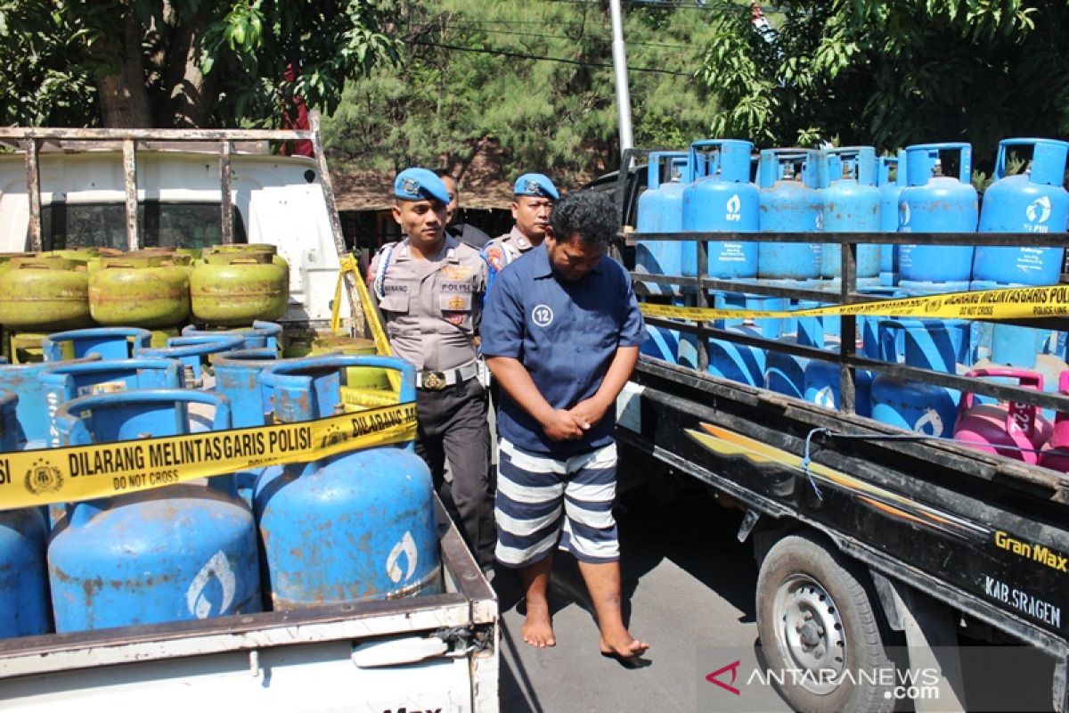 Polisi Solo bongkar pengoplosan elpiji bersubsidi