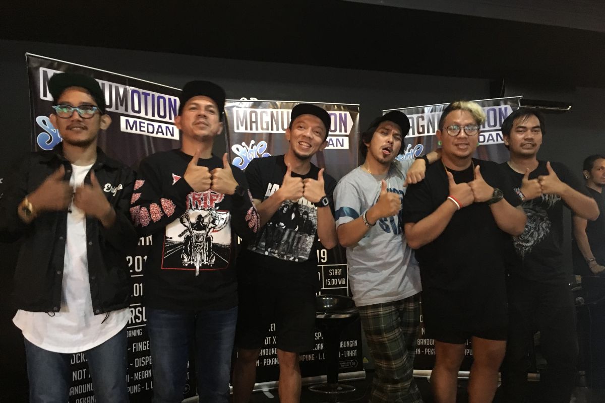 Slank dan pemusik Medan pentas di Magnumotion 2019