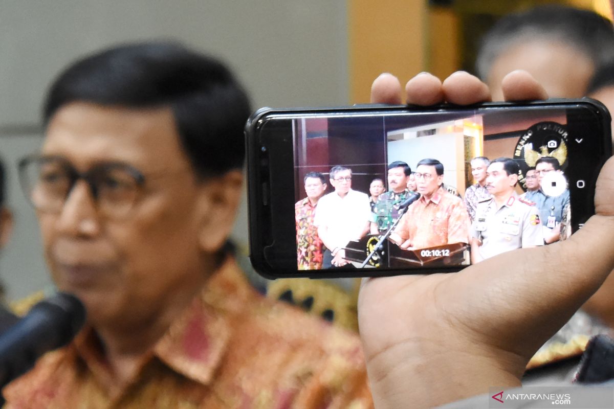 Soal perpanjangan izin FPI, ini penjelasan Wiranto