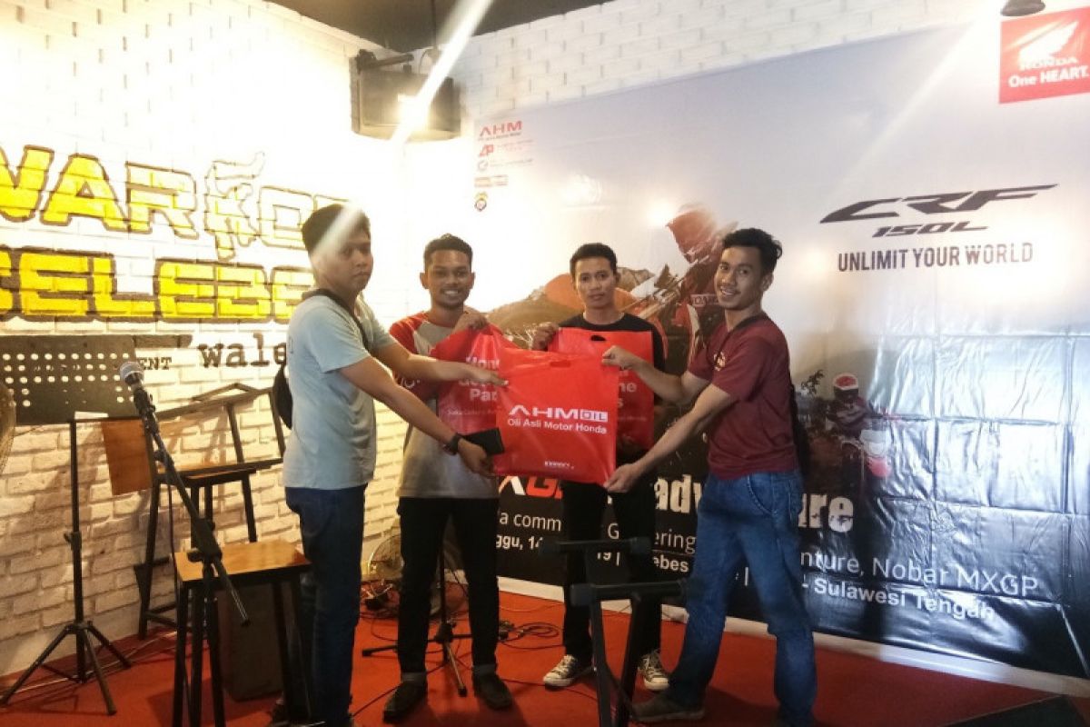 CV. Anugerah Perdana gelar Nobar MXGP Semarang 2019 bersama komunitas CRF