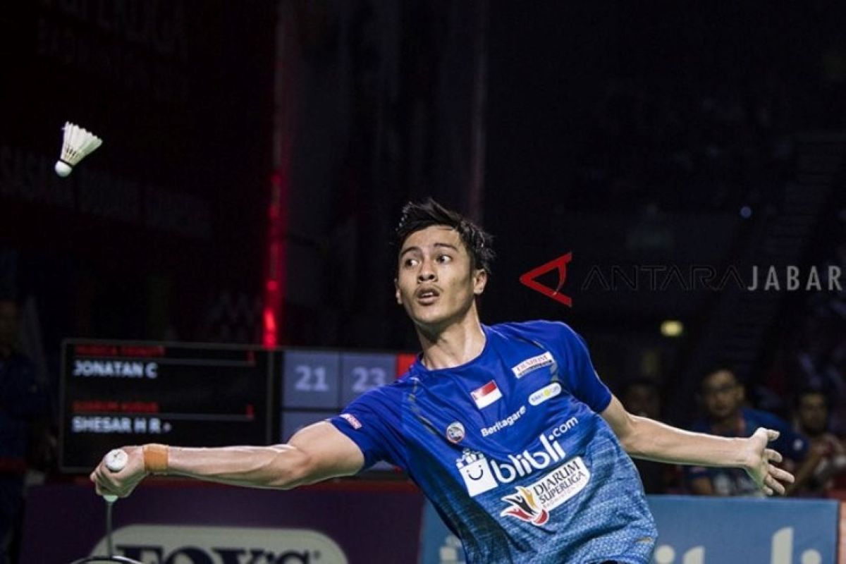 Shesar hadapi Lin Dan pada putaran kedua Thailand Open