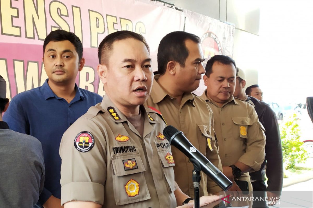 Polisi mengungkap penyelundupan 38Kg ganja di Cicalengka Bandung