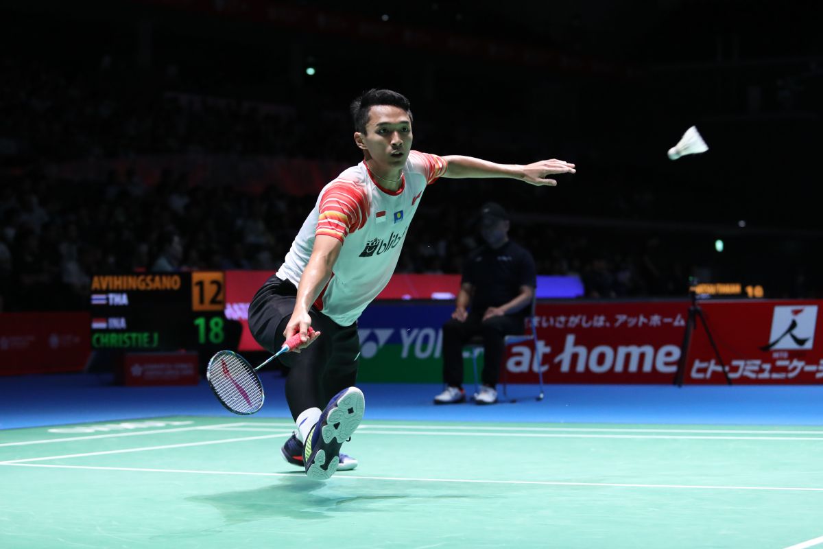 Jonatan ke babak dua Japan Open 2019