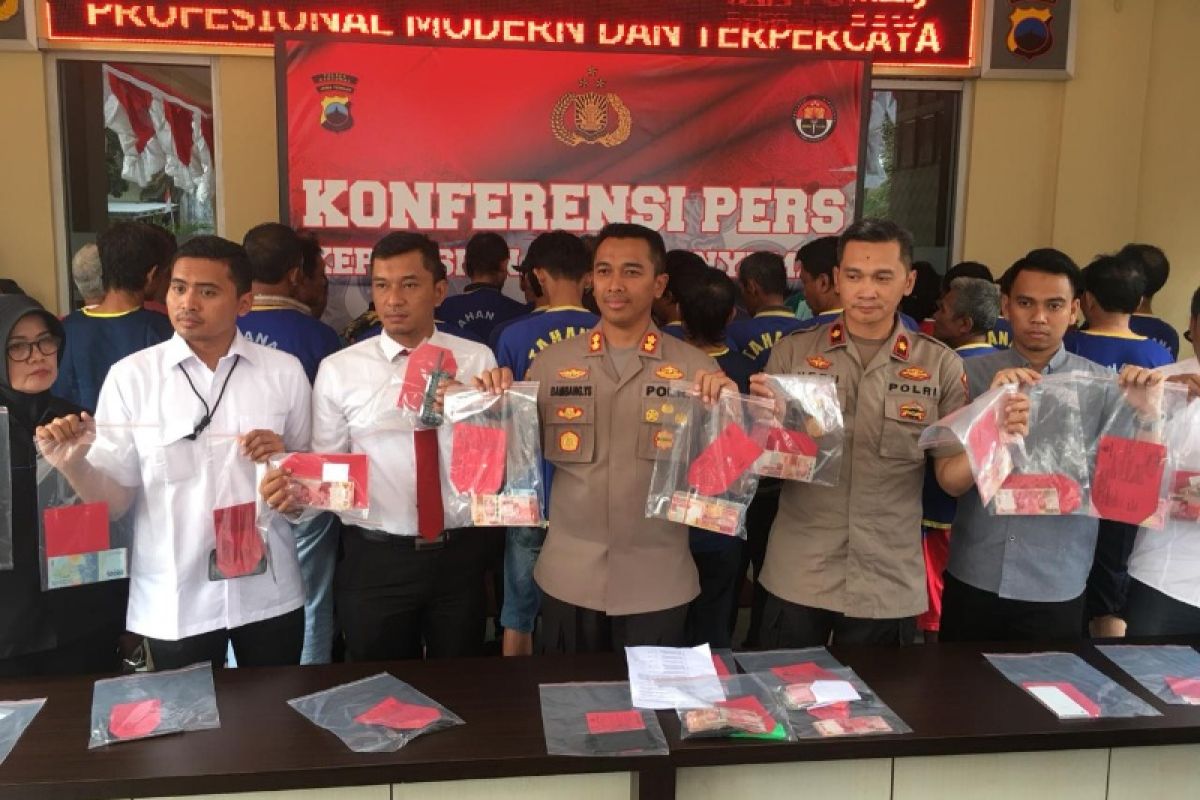 Polres Banyumas usut kasus judi Pilkades libatkan puluhan warga