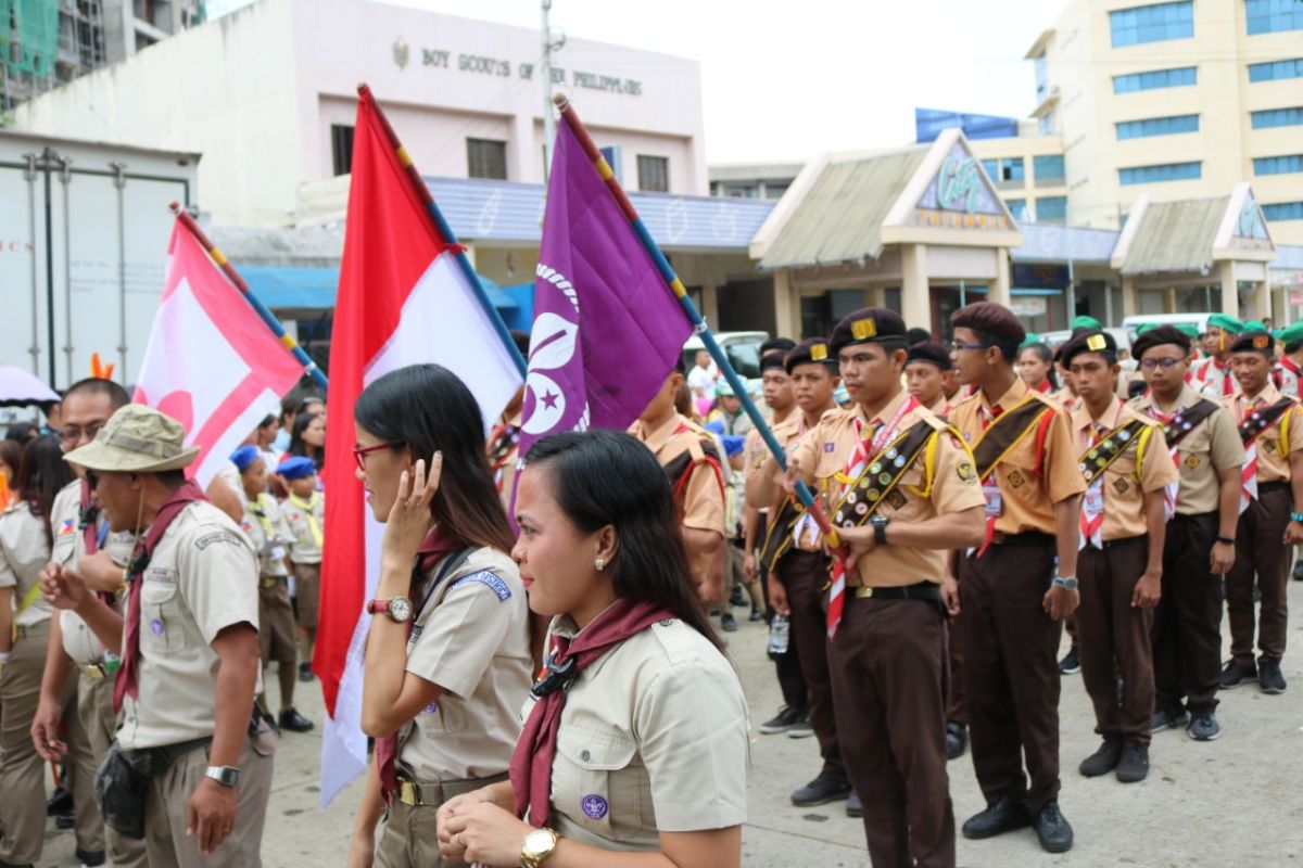 Gerakan Pramuka Sekolah Indonesia dapat penghargaan dari Filipina