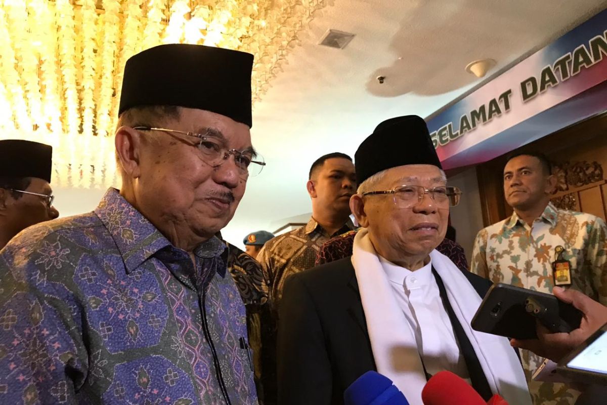 Wapres JK singgung Ma'ruf Amin sulit jalankan peran ulama dan umaro bersamaan