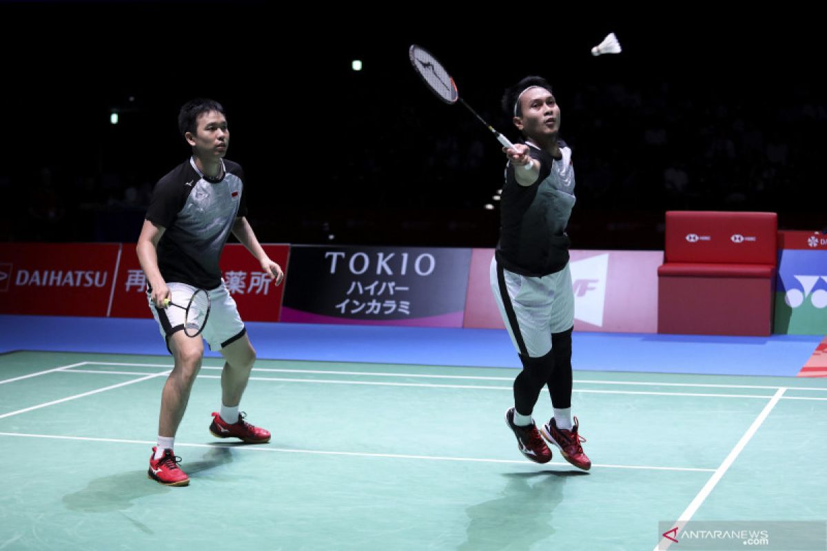 Ahsan/Hendra tumbang, Kevin/Marcus melaju di Thailand Open