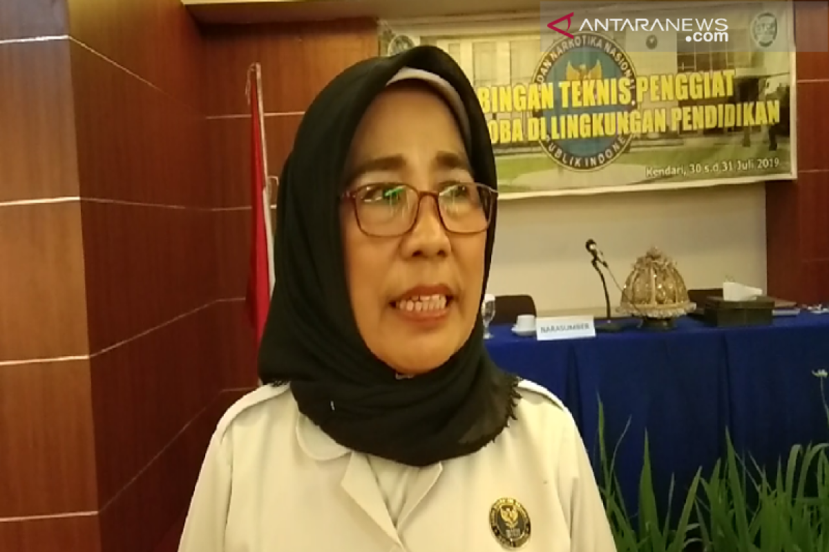 BNN Sultra menggelar bimtek pencegahan narkoba di kalangan pendidik