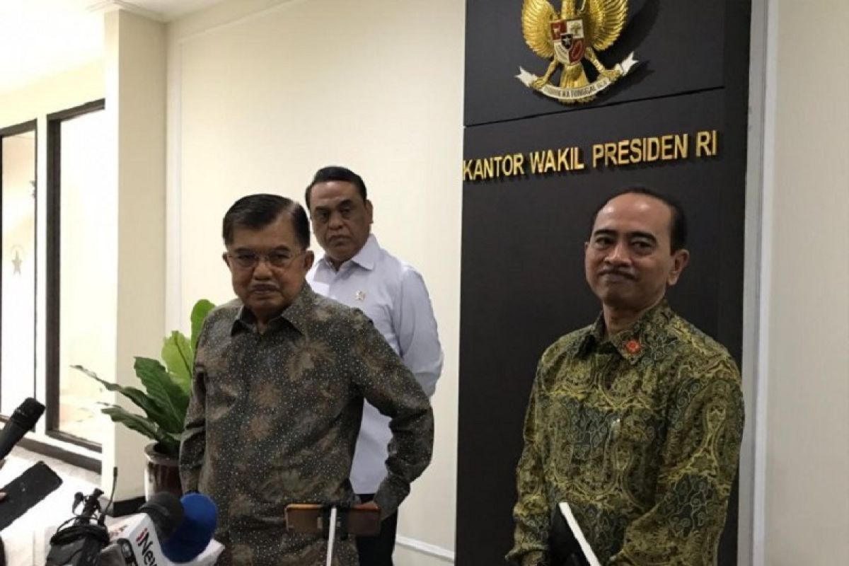 Wapres Jusuf Kalla tegaskan pemindahan ibu kota baru masih tahap kajian