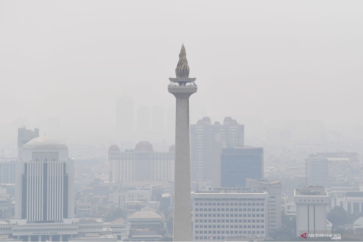 Kualitas udara Jakarta terburuk kedua di dunia