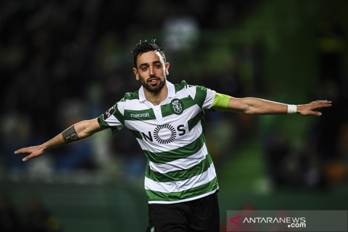 MU kembali bidik Bruno Fernandes