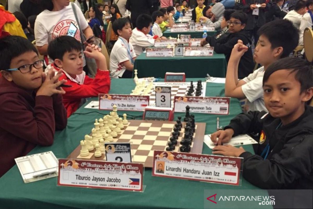 Indonesia raih tiga emas kejuaraan catur kilat di Bangkok