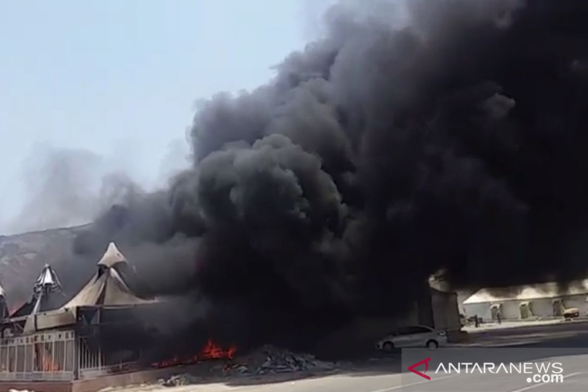 Tenda jamaah Asia Tengah-Selatan di Mina terbakar