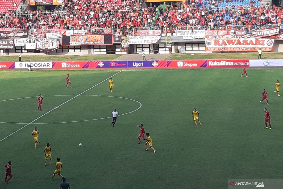 Persija ditahan imbang Bhayangkara FC 1-1